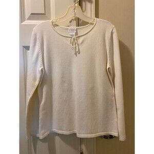 Talbots Girls Ivory Sweater